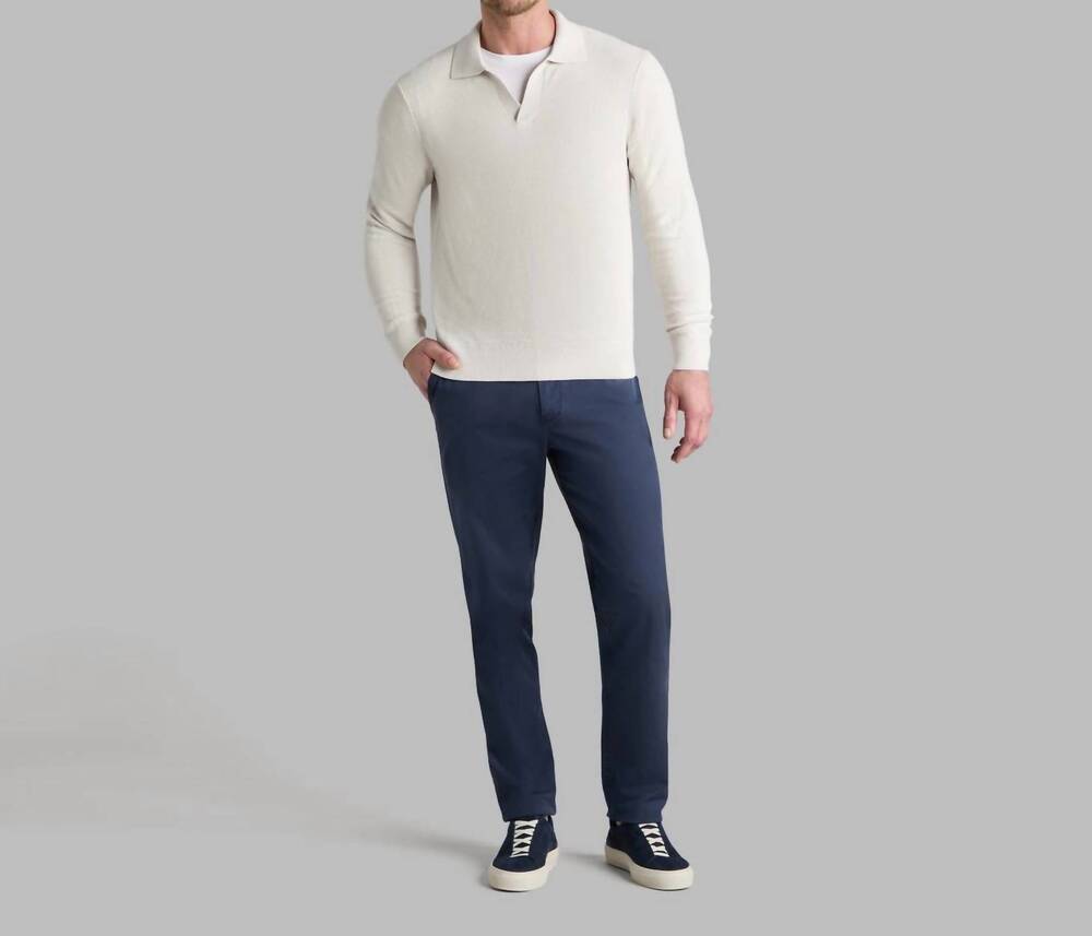NEW G/FORE johnny collar cooling cotton sweater polo in pumice